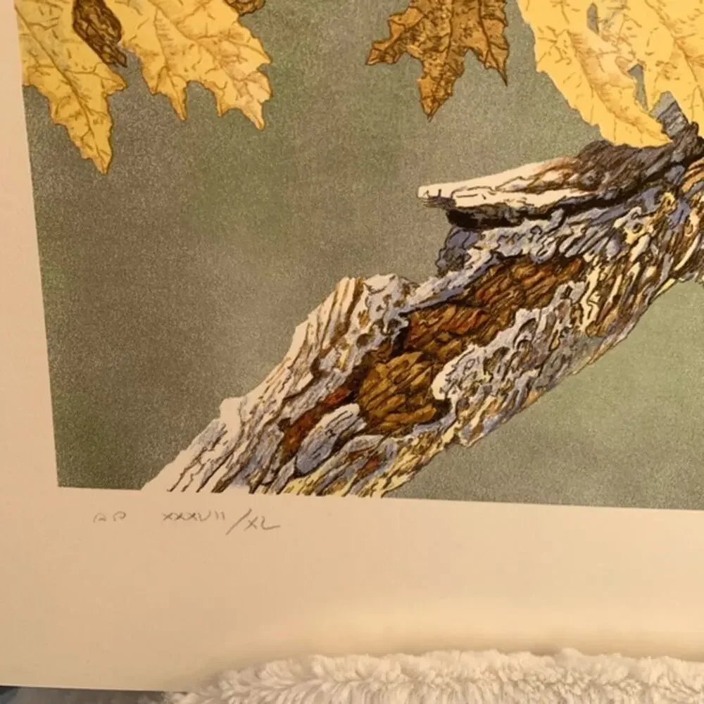 Chris Forrest VINTAGE Lithograph ‘Watche…
